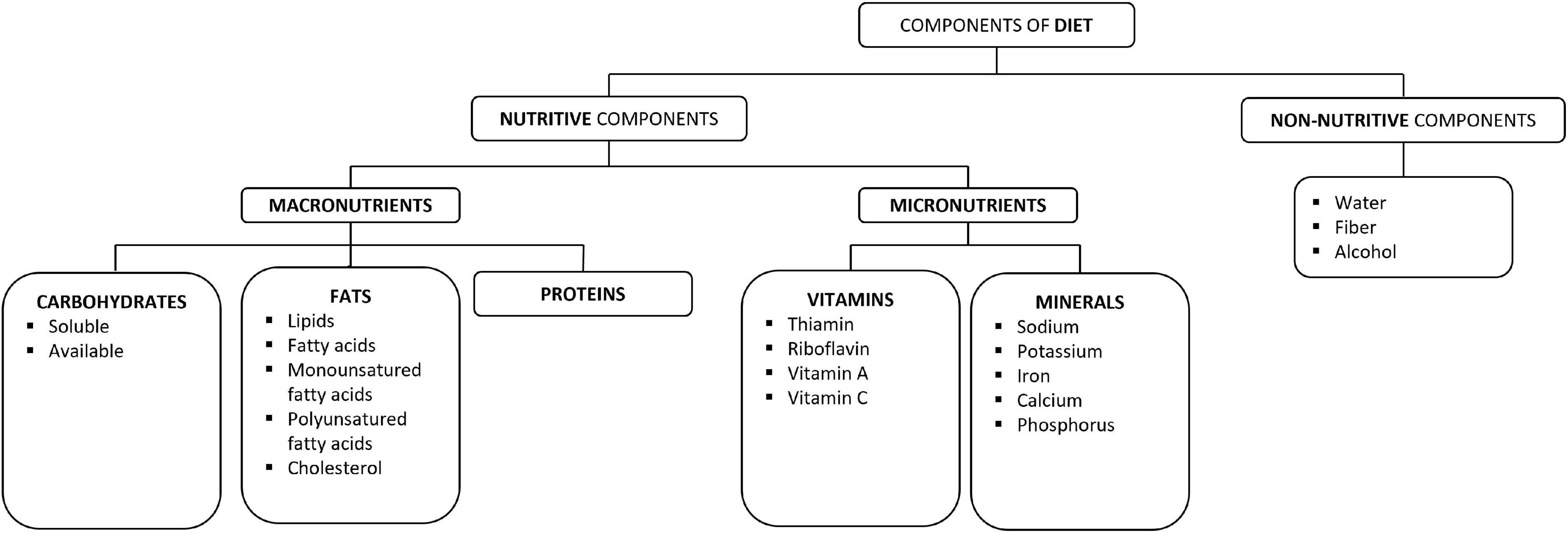 Contribution of macro- and micronutrients intake to gastrointestinal cancer mortality in the ONCONUT cohort: Classical vs. modern approaches